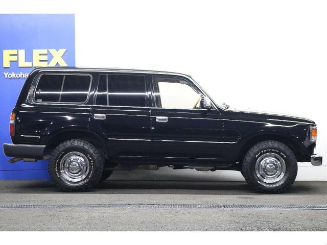 ランドクルーザー80 VXリミテッド 丸目換装 中期モデル 4.5Lガソリンエンジン×タイミングチェーン 純正車高 3色テールレンズ 輸出用スチールホイール BFグッドリッチATタイヤ クルーズコントロール ナルディウッドハンドル(4枚目)
