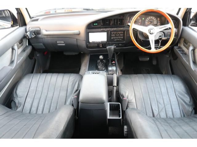 ランドクルーザー80 VXリミテッド 丸目換装 中期モデル 4.5Lガソリンエンジン×タイミングチェーン 純正車高 3色テールレンズ 輸出用スチールホイール BFグッドリッチATタイヤ クルーズコントロール ナルディウッドハンドル(27枚目)