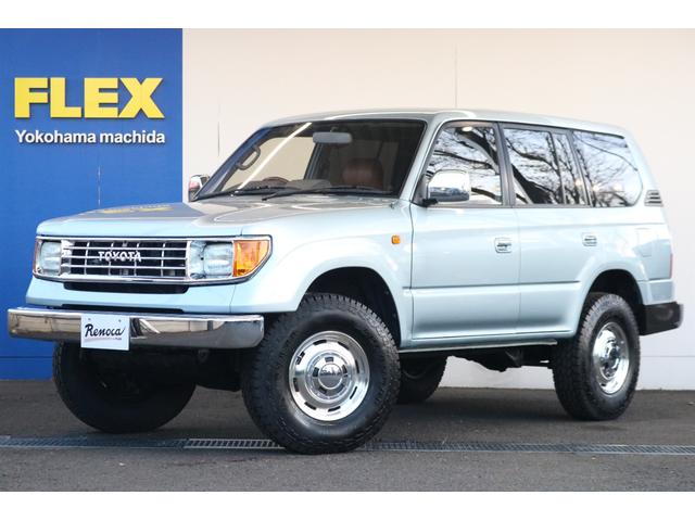 ランドクルーザープラド ＴＸリミテッド　Ａｍｅｒｉｃａｎ　Ｃｌａｓｓｉｃ　角目換装　Ｂｌｕｅｔｏｏｔｈ対応ナビ　バックカメラ　ＥＴＣ車載器　新品内張張替え　新品ＮＡＲＤＩウッドステア　新品フロアマット　ガルシアシスコＡＷ　ジオランダーＡＴ（35枚目）