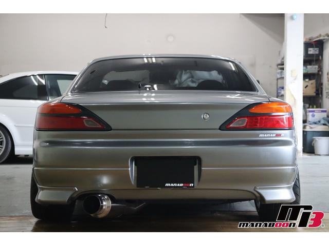シルビア スペックＲエアロ　ＮＩＳＭＯ前後タワーバー／ＢＲＩＤＥセミバケットシート／Ｄｅｆｉ追加メーター／ＨＰＩフロントパイプ／社外マフラー／Ｄ－ＭＡＸ車高調／ＢＬＩＴＺインタークーラー／ＳＫＩＤ　ＲＡＣＩＮＧアーム／純正６ＭＴ（8枚目）