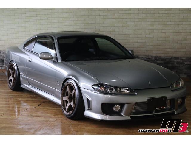シルビア スペックＲエアロ　ＮＩＳＭＯ前後タワーバー／ＢＲＩＤＥセミバケットシート／Ｄｅｆｉ追加メーター／ＨＰＩフロントパイプ／社外マフラー／Ｄ－ＭＡＸ車高調／ＢＬＩＴＺインタークーラー／ＳＫＩＤ　ＲＡＣＩＮＧアーム／純正６ＭＴ（14枚目）