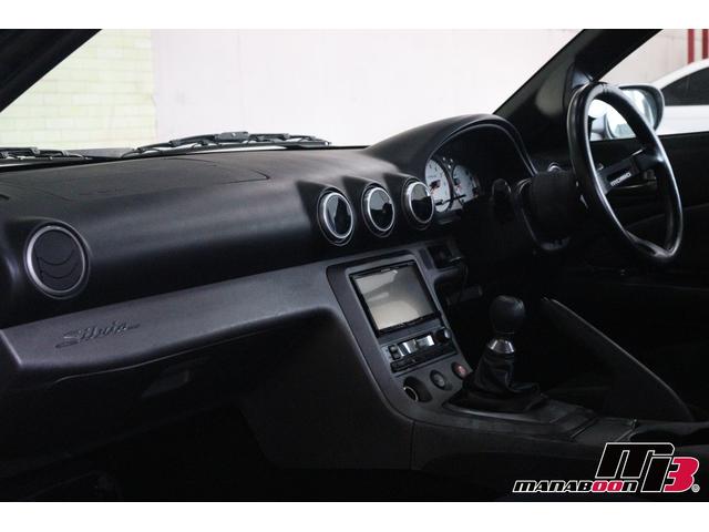 シルビア スペックＲエアロ　ＮＩＳＭＯ前後タワーバー／ＢＲＩＤＥセミバケットシート／Ｄｅｆｉ追加メーター／ＨＰＩフロントパイプ／社外マフラー／Ｄ－ＭＡＸ車高調／ＢＬＩＴＺインタークーラー／ＳＫＩＤ　ＲＡＣＩＮＧアーム／純正６ＭＴ（45枚目）