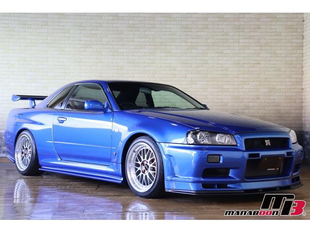 スカイライン ＧＴ－Ｒ　ＶスペックＩＩ　ＮＩＳＭＯサイドスカート／ＮＩＳＭＯリヤアンダー／ＭＩＮＥ’Ｓエアスクープ／ＢＢＳ　ＬＭ　１８インチ／ＴＥＩＮ車高調／ＴＲＵＳＴマフラー（2枚目）