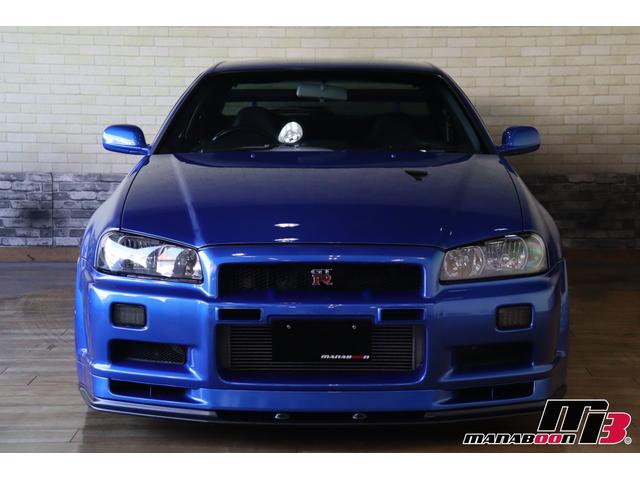 スカイライン ＧＴ－Ｒ　ＶスペックＩＩ　ＮＩＳＭＯサイドスカート／ＮＩＳＭＯリヤアンダー／ＭＩＮＥ’Ｓエアスクープ／ＢＢＳ　ＬＭ　１８インチ／ＴＥＩＮ車高調／ＴＲＵＳＴマフラー（7枚目）