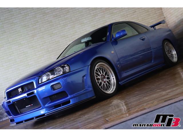 スカイライン ＧＴ－Ｒ　ＶスペックＩＩ　ＮＩＳＭＯサイドスカート／ＮＩＳＭＯリヤアンダー／ＭＩＮＥ’Ｓエアスクープ／ＢＢＳ　ＬＭ　１８インチ／ＴＥＩＮ車高調／ＴＲＵＳＴマフラー（11枚目）