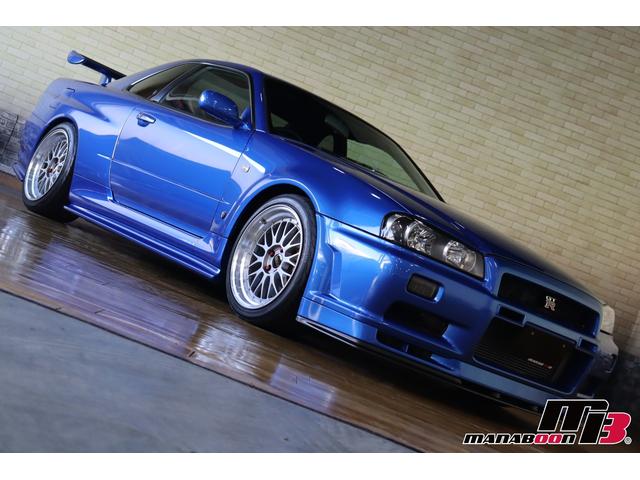 スカイライン ＧＴ－Ｒ　ＶスペックＩＩ　ＮＩＳＭＯサイドスカート／ＮＩＳＭＯリヤアンダー／ＭＩＮＥ’Ｓエアスクープ／ＢＢＳ　ＬＭ　１８インチ／ＴＥＩＮ車高調／ＴＲＵＳＴマフラー（12枚目）