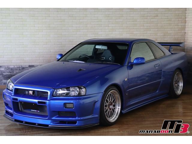 スカイライン ＧＴ－Ｒ　ＶスペックＩＩ　ＮＩＳＭＯサイドスカート／ＮＩＳＭＯリヤアンダー／ＭＩＮＥ’Ｓエアスクープ／ＢＢＳ　ＬＭ　１８インチ／ＴＥＩＮ車高調／ＴＲＵＳＴマフラー（13枚目）