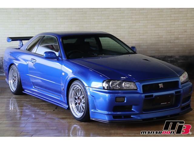 スカイライン ＧＴ－Ｒ　ＶスペックＩＩ　ＮＩＳＭＯサイドスカート／ＮＩＳＭＯリヤアンダー／ＭＩＮＥ’Ｓエアスクープ／ＢＢＳ　ＬＭ　１８インチ／ＴＥＩＮ車高調／ＴＲＵＳＴマフラー（14枚目）