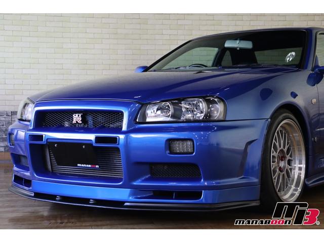 スカイライン ＧＴ－Ｒ　ＶスペックＩＩ　ＮＩＳＭＯサイドスカート／ＮＩＳＭＯリヤアンダー／ＭＩＮＥ’Ｓエアスクープ／ＢＢＳ　ＬＭ　１８インチ／ＴＥＩＮ車高調／ＴＲＵＳＴマフラー（15枚目）