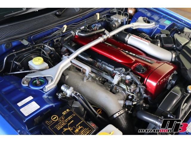 スカイライン ＧＴ－Ｒ　ＶスペックＩＩ　ＮＩＳＭＯサイドスカート／ＮＩＳＭＯリヤアンダー／ＭＩＮＥ’Ｓエアスクープ／ＢＢＳ　ＬＭ　１８インチ／ＴＥＩＮ車高調／ＴＲＵＳＴマフラー（22枚目）