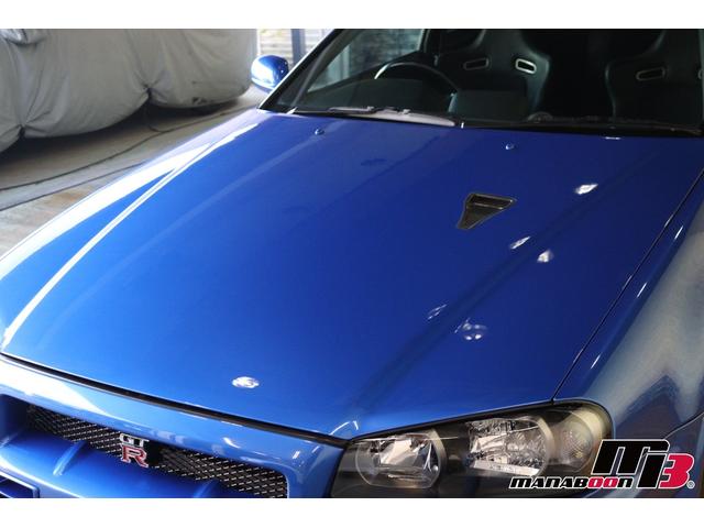 スカイライン ＧＴ－Ｒ　ＶスペックＩＩ　ＮＩＳＭＯサイドスカート／ＮＩＳＭＯリヤアンダー／ＭＩＮＥ’Ｓエアスクープ／ＢＢＳ　ＬＭ　１８インチ／ＴＥＩＮ車高調／ＴＲＵＳＴマフラー（30枚目）