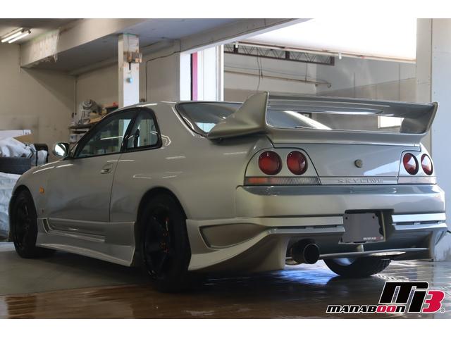 スカイライン GT-R DoLuckエアロ/VeilSideリヤウイング/HKSスーパーパワーフロー/REIMAXマフラー/社外車高調/NISMO LMGT4 18インチ/タイミングベルト交換済み(4枚目)