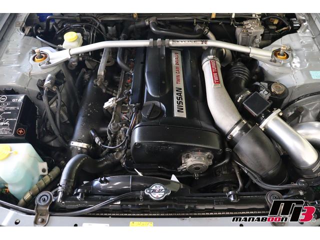 スカイライン GT-R DoLuckエアロ/VeilSideリヤウイング/HKSスーパーパワーフロー/REIMAXマフラー/社外車高調/NISMO LMGT4 18インチ/タイミングベルト交換済み(23枚目)