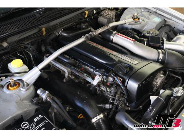 スカイライン GT-R DoLuckエアロ/VeilSideリヤウイング/HKSスーパーパワーフロー/REIMAXマフラー/社外車高調/NISMO LMGT4 18インチ/タイミングベルト交換済み(24枚目)
