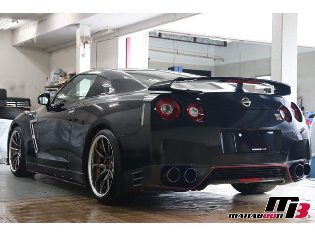 ＧＴ－Ｒ プレミアムエディション　ＭＹ１４／ファッショナブルインテリア　アーバンレッド／ＫＵＨＬフロントハーフスポイラー／ＫＵＨＬサイドステップディフュザー／ＧＲｅｄｄｙスーパーストリートチタンマフラー／ＢＬＩＴＺ　ＺＺ－Ｒ車高調（4枚目）