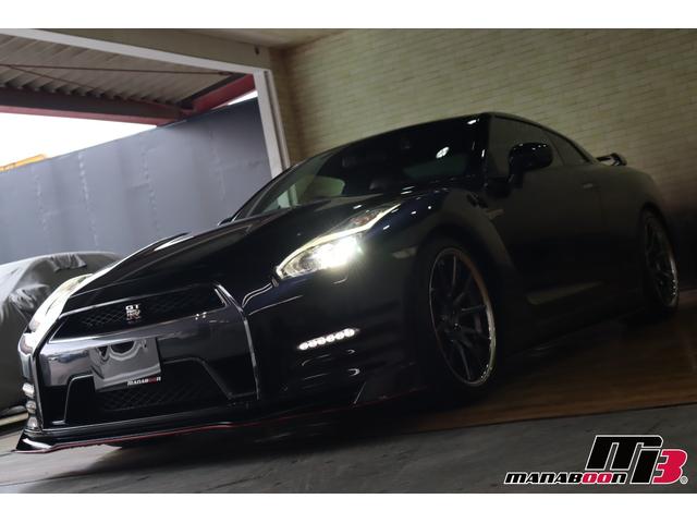ＧＴ－Ｒ プレミアムエディション　ＭＹ１４／ファッショナブルインテリア　アーバンレッド／ＫＵＨＬフロントハーフスポイラー／ＫＵＨＬサイドステップディフュザー／ＧＲｅｄｄｙスーパーストリートチタンマフラー／ＢＬＩＴＺ　ＺＺ－Ｒ車高調（17枚目）
