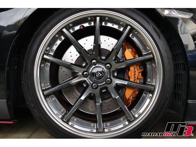 ＧＴ－Ｒ プレミアムエディション　ＭＹ１４／ファッショナブルインテリア　アーバンレッド／ＫＵＨＬフロントハーフスポイラー／ＫＵＨＬサイドステップディフュザー／ＧＲｅｄｄｙスーパーストリートチタンマフラー／ＢＬＩＴＺ　ＺＺ－Ｒ車高調（37枚目）