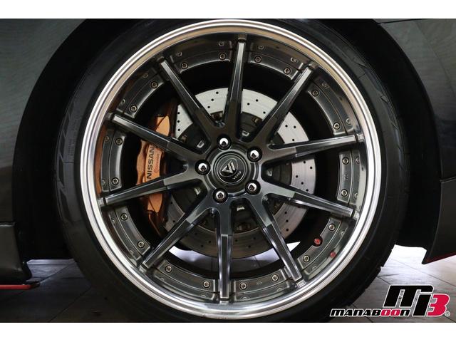 ＧＴ－Ｒ プレミアムエディション　ＭＹ１４／ファッショナブルインテリア　アーバンレッド／ＫＵＨＬフロントハーフスポイラー／ＫＵＨＬサイドステップディフュザー／ＧＲｅｄｄｙスーパーストリートチタンマフラー／ＢＬＩＴＺ　ＺＺ－Ｒ車高調（40枚目）