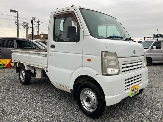 ＫＣエアコン・パワステ　平成２５年式　走行距離４８５００キロ　３速オートマ　４ＷＤ　エアコン　パワステ　最大積載３５０キロ　３方開　タイミングチェーン　ライトレベライザー　修復歴無し(5枚目)