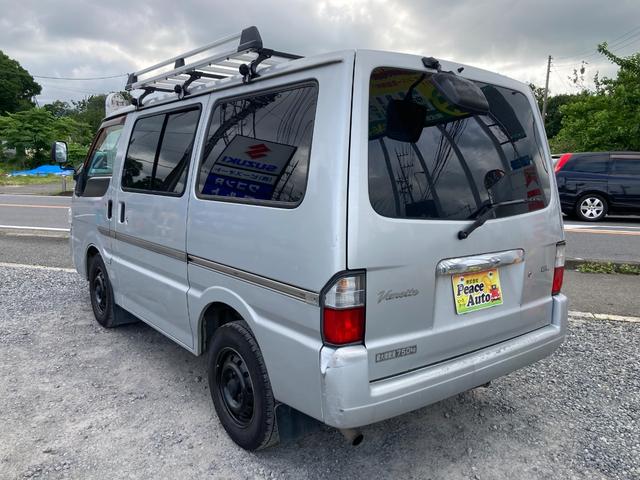 バネットバン ＧＬ　平成１５年式　走行距離１０８０００キロ　コラムオートマ　２ＷＤ　エアコン　パワステ　最積７５０キロ　両側スライドドア　ルーフキャリア　フォグランプ　ＥＴＣ　パワーウインドウ　修復歴無し（12枚目）