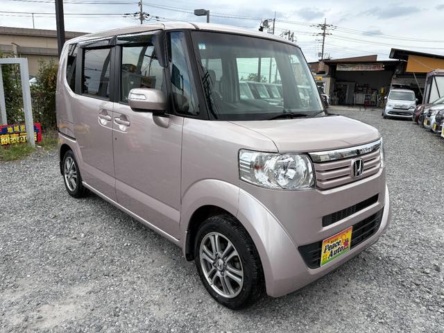 Ｎ－ＢＯＸ Ｇ・ターボパッケージ　平成２５年式　走行距離３７５００キロ　ターボ　パドルシフト　両側電動スライドドア　ナビ　バックカメラ　純正アルミ　地デジ　スマートキー　クルーズコントロール　電動格納ミラー　修復歴無し（5枚目）