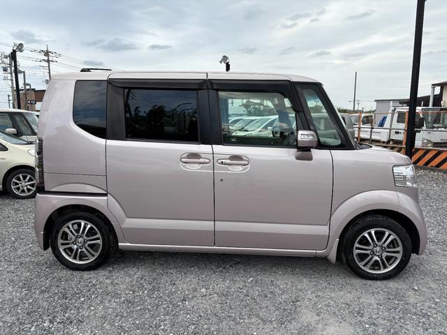 Ｎ－ＢＯＸ Ｇ・ターボパッケージ　平成２５年式　走行距離３７５００キロ　ターボ　パドルシフト　両側電動スライドドア　ナビ　バックカメラ　純正アルミ　地デジ　スマートキー　クルーズコントロール　電動格納ミラー　修復歴無し（9枚目）