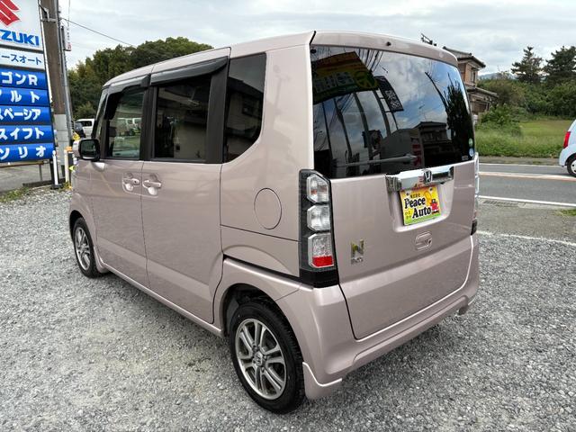 Ｎ－ＢＯＸ Ｇ・ターボパッケージ　平成２５年式　走行距離３７５００キロ　ターボ　パドルシフト　両側電動スライドドア　ナビ　バックカメラ　純正アルミ　地デジ　スマートキー　クルーズコントロール　電動格納ミラー　修復歴無し（12枚目）
