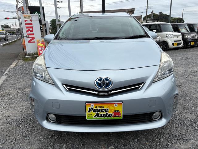 プリウスアルファ G 平成23年式 車検令和8年8月 走行距離64000キロ ナビ バックカメラ 地デジ ETC フォグランプ クルーズコントロール スマートキー 安全装備フル装備 ステアリングスイッチ 修復歴無し(6枚目)