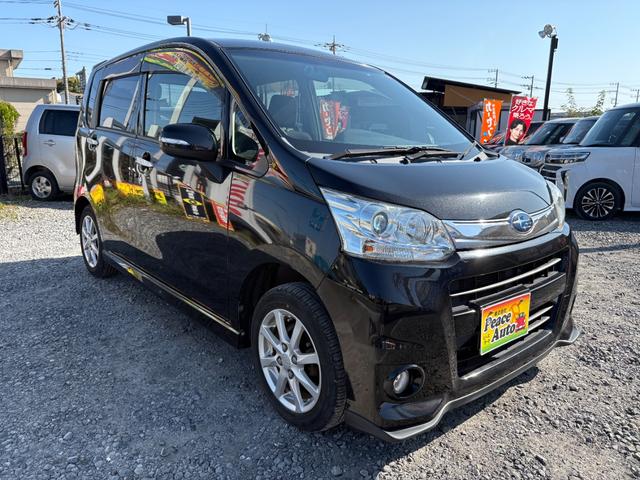 ステラ カスタムＲリミテッド　平成２４年式　走行距離５８０００キロ　ＣＶＴ　アイドリングストップ　タイミングチェーン　純正アルミ　フォグランプ　スマートキー　オートエアコン　ＥＴＣ　ベンチシート　ＨＩＤヘッドライト（5枚目）