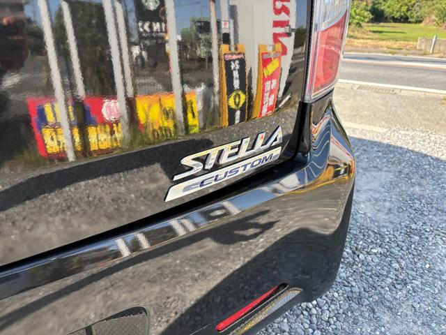 ステラ カスタムＲリミテッド　平成２４年式　走行距離５８０００キロ　ＣＶＴ　アイドリングストップ　タイミングチェーン　純正アルミ　フォグランプ　スマートキー　オートエアコン　ＥＴＣ　ベンチシート　ＨＩＤヘッドライト（13枚目）