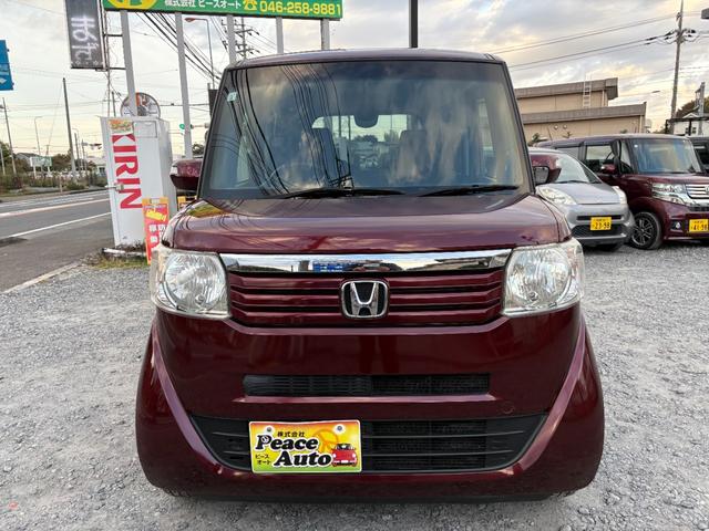 Ｎ－ＢＯＸ Ｇ　ＳＳパッケージ　平成２５年式　走行距離７５０００キロ　ナビ　バックカメラ　地デジ　Ｂｌｕｅｔｏｏｔｈ　純正アルミ　両側電動スライドドア　ステアリングスイッチ　アイドリングストップ　修復歴無し（6枚目）