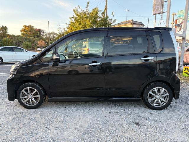 ムーヴ カスタム　Ｘ　ＳＡ　平成２５年式　車検令和８年６月　走行距離６１０００キロ　ナビ　地デジ　ＥＴＣ　スマートキー　衝突被害軽減システム　アイドリングストップ　社外アルミ　フォグランプ　電動格納ミラー　タイミングチェーン（8枚目）