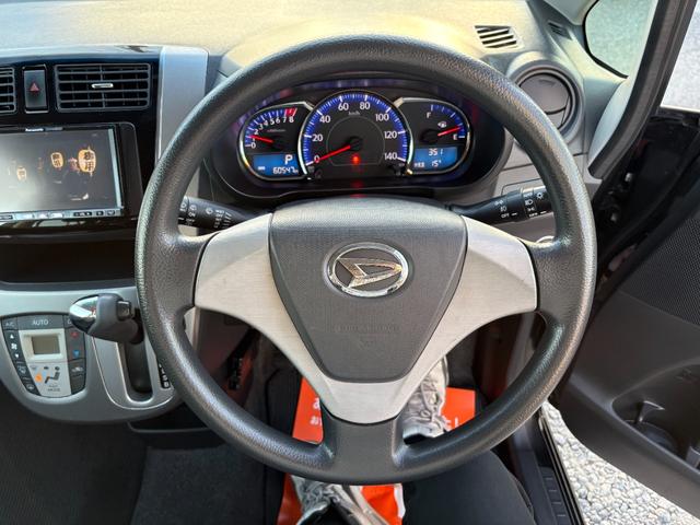 ムーヴ カスタム　Ｘ　ＳＡ　平成２５年式　車検令和８年６月　走行距離６１０００キロ　ナビ　地デジ　ＥＴＣ　スマートキー　衝突被害軽減システム　アイドリングストップ　社外アルミ　フォグランプ　電動格納ミラー　タイミングチェーン（36枚目）