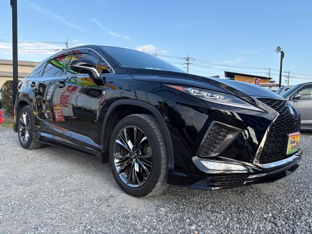 ＲＸ ＲＸ４５０ｈ　Ｆスポーツ　令和３年式　車検令和８年８月　走行距離４５５００キロ　パノラマルーフ　全周囲カメラ　ナビ　　３眼ＬＥＤヘッドライト　シートエアコン　パワーバックドア　純正２０インチアルミ　ＥＴＣ２．０　修復歴無し（5枚目）