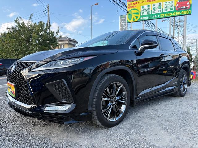ＲＸ ＲＸ４５０ｈ　Ｆスポーツ　令和３年式　車検令和８年８月　走行距離４５５００キロ　パノラマルーフ　全周囲カメラ　ナビ　　３眼ＬＥＤヘッドライト　シートエアコン　パワーバックドア　純正２０インチアルミ　ＥＴＣ２．０　修復歴無し（7枚目）