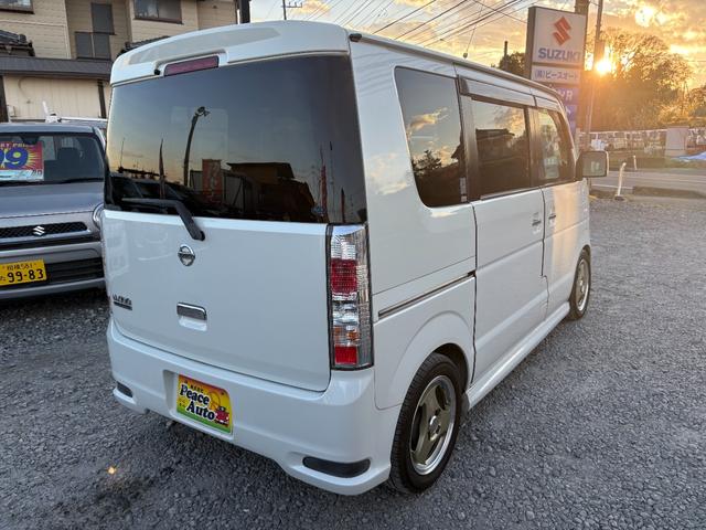 NV100クリッパーリオ G 平成26年式 車検令和9年5月 走行距離65000キロ オートマ 2WD 両側電動スライドドア キーレス フォグ 社外アルミ ローダウン 電動格納ミラー オートエアコン オートステップ 修復歴無し(10枚目)