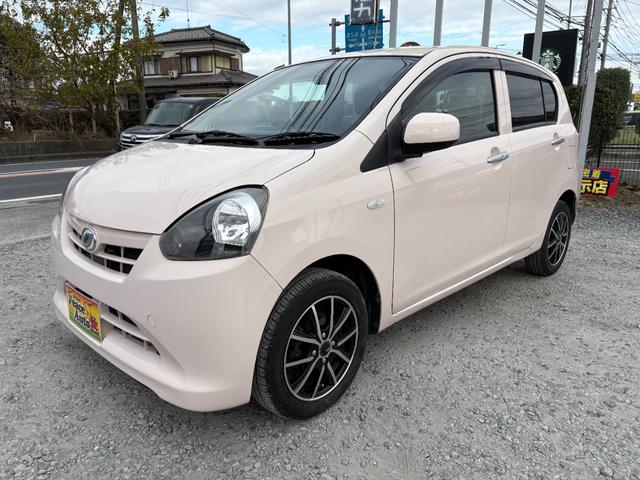 ミライース X 平成23年式 走行距離57000キロ ナビ 地デジ Bluetoothオーディオ アイドリングストップ キーレス タイミングチェーン 電動格納ミラー 社外アルミ 修復歴無し(7枚目)