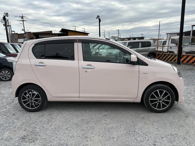 ミライース X 平成23年式 走行距離57000キロ ナビ 地デジ Bluetoothオーディオ アイドリングストップ キーレス タイミングチェーン 電動格納ミラー 社外アルミ 修復歴無し(9枚目)