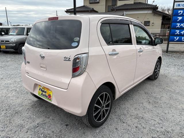 ミライース X 平成23年式 走行距離57000キロ ナビ 地デジ Bluetoothオーディオ アイドリングストップ キーレス タイミングチェーン 電動格納ミラー 社外アルミ 修復歴無し(10枚目)