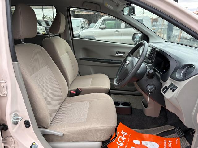 ミライース X 平成23年式 走行距離57000キロ ナビ 地デジ Bluetoothオーディオ アイドリングストップ キーレス タイミングチェーン 電動格納ミラー 社外アルミ 修復歴無し(29枚目)