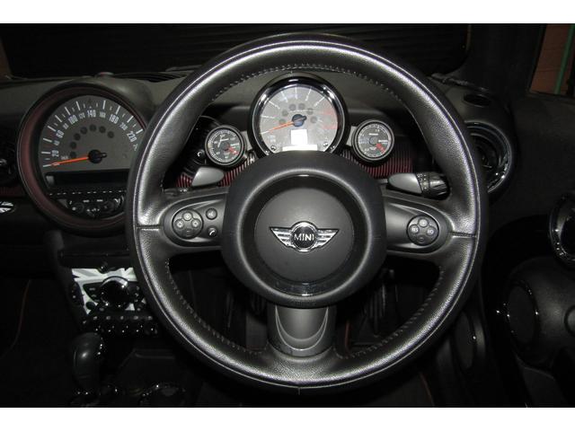 MINI クーパーS クラブマン ハンプトン 特別限定車ハンプトン 本革シートヒーター ディーラー整備車両 アディショナルヘッドライト マルチファンクション オートクルーズ ETC 車高調 マフラー 追加メーター ボンネットステッカー張替済み(23枚目)
