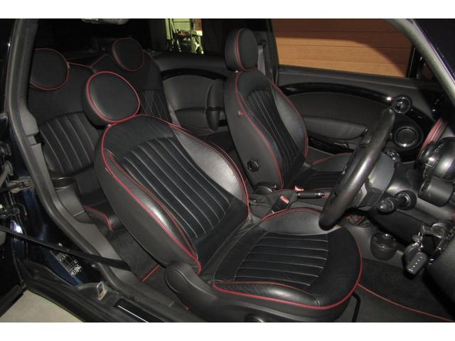 MINI クーパーS クラブマン ハンプトン 特別限定車ハンプトン 本革シートヒーター ディーラー整備車両 アディショナルヘッドライト マルチファンクション オートクルーズ ETC 車高調 マフラー 追加メーター ボンネットステッカー張替済み(33枚目)