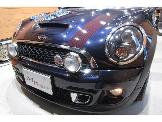 MINI クーパーS クラブマン ハンプトン 特別限定車ハンプトン 本革シートヒーター ディーラー整備車両 アディショナルヘッドライト マルチファンクション オートクルーズ ETC 車高調 マフラー 追加メーター ボンネットステッカー張替済み(38枚目)