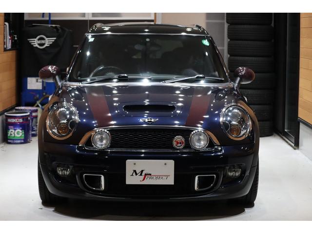 MINI クーパーS クラブマン ハンプトン 特別限定車ハンプトン 本革シートヒーター ディーラー整備車両 アディショナルヘッドライト マルチファンクション オートクルーズ ETC 車高調 マフラー 追加メーター ボンネットステッカー張替済み(46枚目)