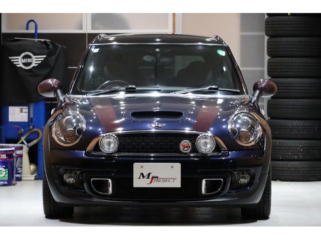 MINI クーパーS クラブマン ハンプトン 特別限定車ハンプトン 本革シートヒーター ディーラー整備車両 アディショナルヘッドライト マルチファンクション オートクルーズ ETC 車高調 マフラー 追加メーター ボンネットステッカー張替済み(56枚目)