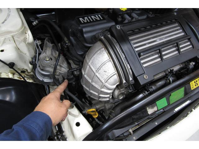 MINI クーパーS R53最終後期型 1オーナー 禁煙車 HDDナビ バックカメラ 360°撮影対応2カメラドライブレコーダー ETC 天張り張替 ヘッドライトレンズ磨き&クリア塗装済 消耗部品&対策部品交換実施(35枚目)