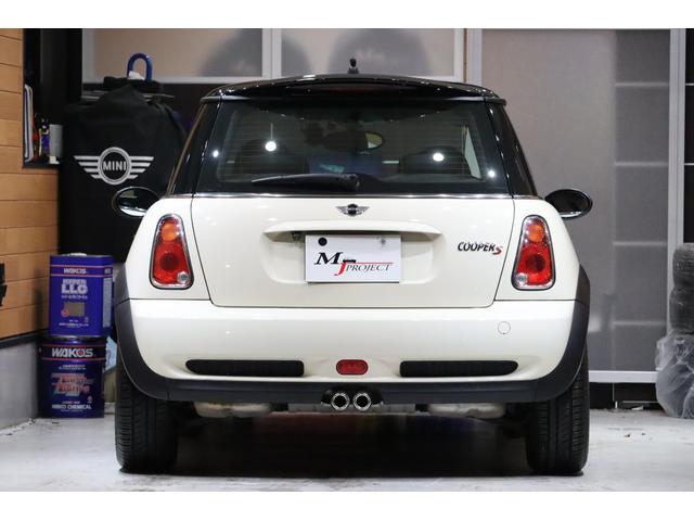 MINI クーパーS R53最終後期型 1オーナー 禁煙車 HDDナビ バックカメラ 360°撮影対応2カメラドライブレコーダー ETC 天張り張替 ヘッドライトレンズ磨き&クリア塗装済 消耗部品&対策部品交換実施(47枚目)