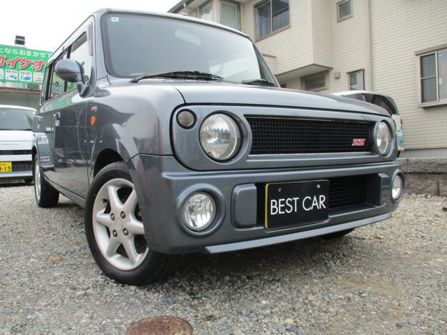 アルトラパン SS 後期型 車検R9.10まで キーレス 5速マニュアル ターボ タイミングチェーン フォグライト ABS 純正14インチアルミ(4枚目)