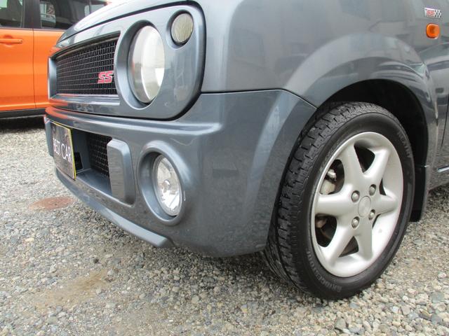 アルトラパン SS 後期型 車検R9.10まで キーレス 5速マニュアル ターボ タイミングチェーン フォグライト ABS 純正14インチアルミ(17枚目)