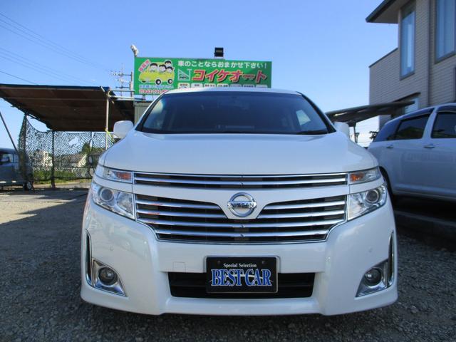 エルグランド 日産 250ハイウェイスター タイミングチェーン 1オーナー 20インチアルミ tein車高調 サンルーフ 後席天井モニター bose5 1chシアター 両側パワースライドドア アラウンドビューモニター 純正hddナビ etc 神奈川県 250